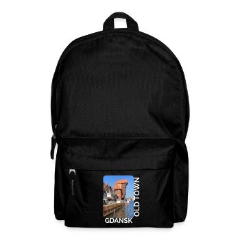 Gdansk Hafenidyll - Rucksack - Schwarz - Vorne