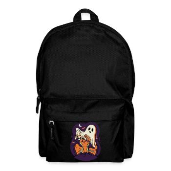Horror Movie Night Monster Popcorn - Backpack - black - Front