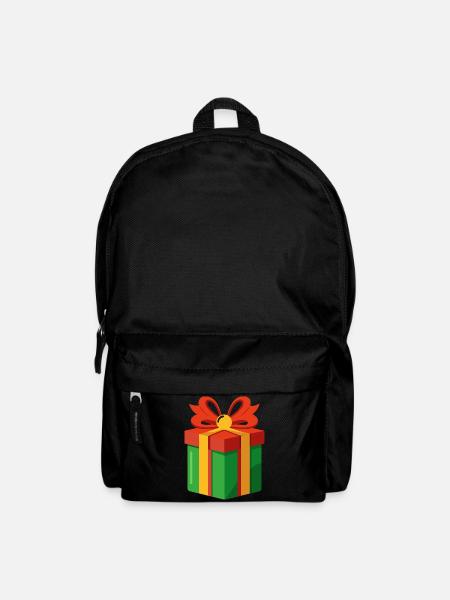 Geschenk - Rucksack - Schwarz
