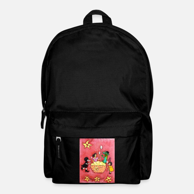 Vanille Pudding - Rucksack - Schwarz