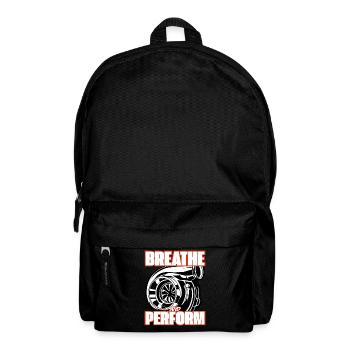 Turbocharger - Rucksack - Schwarz - Vorne