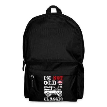 I_Am_Not_Old_I_Am_Classic - Sac à dos - noir - Devant