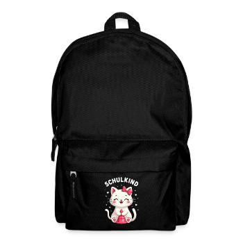 Schulkind 2026 Einschulung 2026 Schulanfang - Rucksack - Schwarz - Vorne