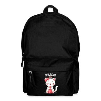 Schulkind 2026 Einschulung 2026 Schulanfang - Rucksack - Schwarz - Vorne