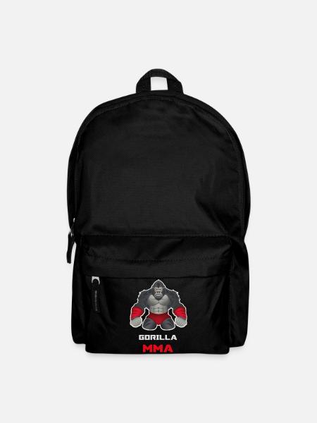 Gorilla-Grappling-MMA-Kämpfer - Rucksack - Schwarz