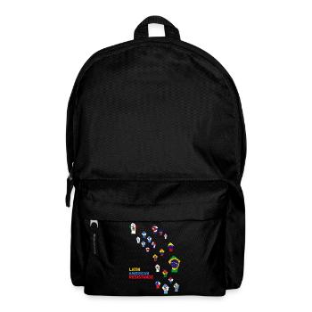 Mosaik des lateinamerikanischen Widerstands - Rucksack - Schwarz - Vorne