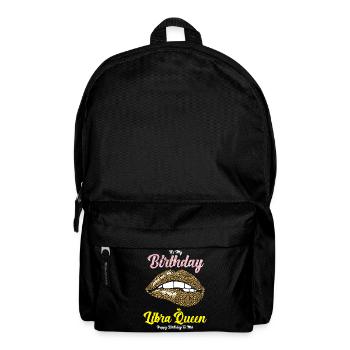 Zodiac sign Libra - Backpack - black - Front