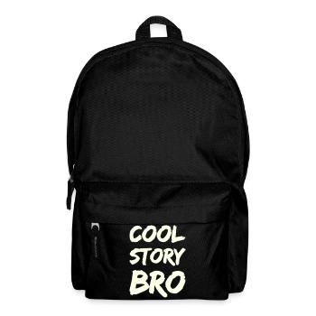 cool_story_bro- - Backpack - black - Front