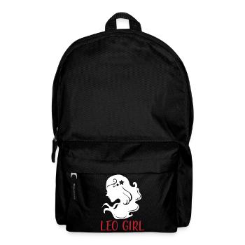 Signe du zodiaque Lion - Sac à dos - noir - Devant