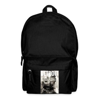 Detroit Noir - Rucksack - Schwarz - Vorne
