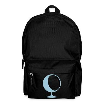 retro lounge chair eames panton - Backpack - black - Front