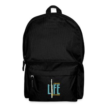 Bassoon fagott instrument geschenk - Rucksack - Schwarz - Vorne