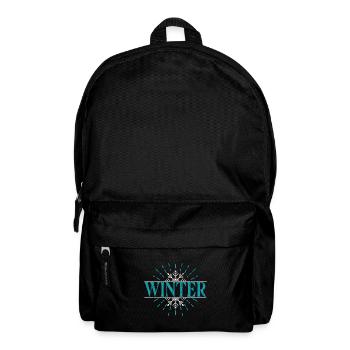 Winter - Rucksack - Schwarz - Vorne