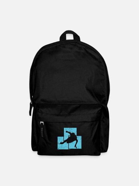 Eisschnelllauf Produkt - Rucksack - Schwarz