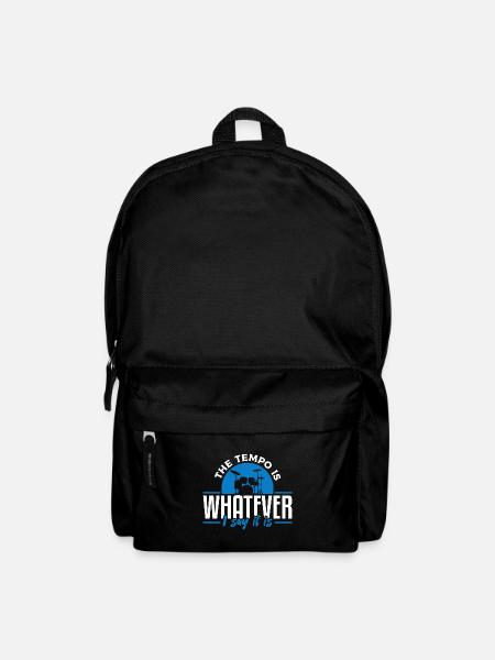 Schlagzeug-Tempo - Rucksack - Schwarz
