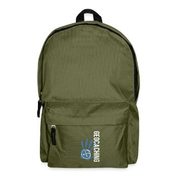 geocaching - Rucksack - Olivgrün - Vorne