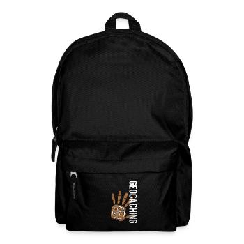 cadeau de géocachette - Sac à dos - noir - Devant
