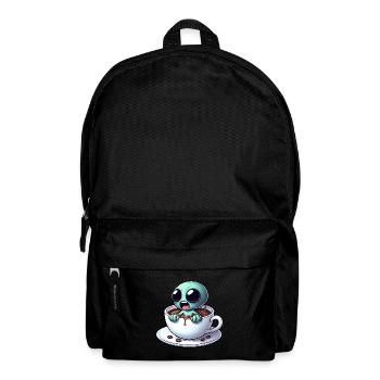 Alien Alien Coffee Drinker Caffeine - Backpack - black - Front