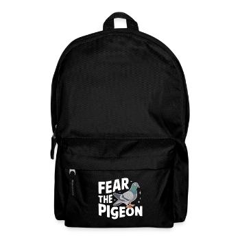 Pigeon Pigeons Animal Oiseau - Sac à dos - noir - Devant