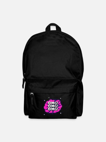 Omg Omg Omg - Backpack - black