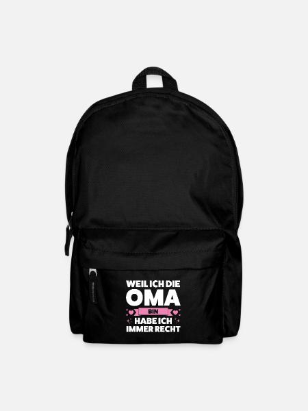 Oma Großmutter Enkelkinder Geschenk - Rucksack - Schwarz