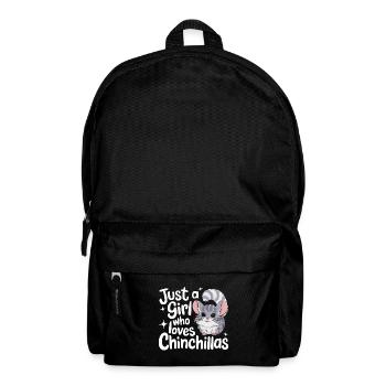 Chinchilla Chinchillas Maus - Rucksack - Schwarz - Vorne