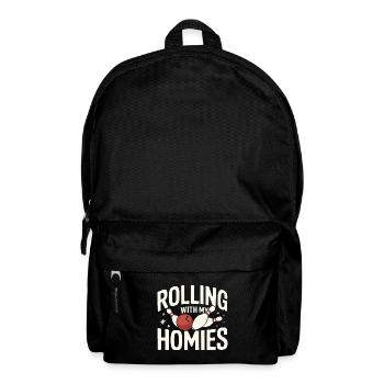 Bowling Bowler Pin Ball Bowling Ball - Sac à dos - noir - Devant