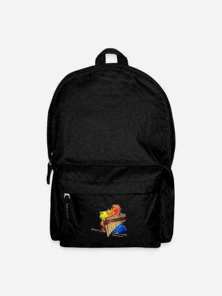 Panflöte - Rucksack - Schwarz