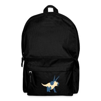 Nedoceratops Dinosaur Dino T-Shirt Enfant - Sac à dos - noir - Devant