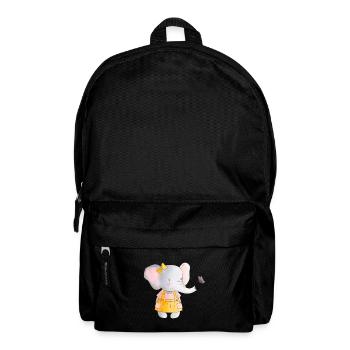 Elephant Family Mama Baby T-Shirt - Sac à dos - noir - Devant