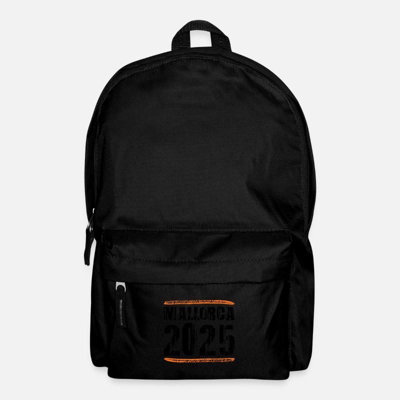 Mallorca 2025 Spruch - Rucksack - Schwarz