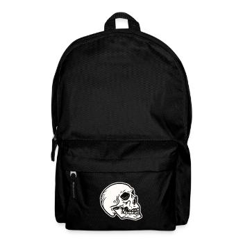 Skull Skeleton Skull Horror Cadeau d’Halloween - Sac à dos - noir - Devant