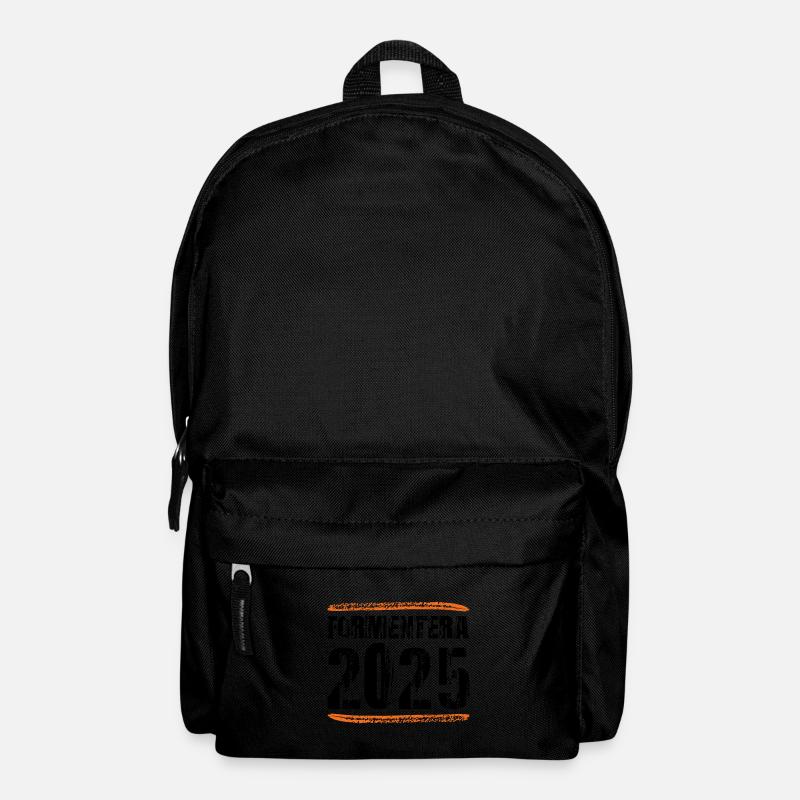 Formentera 2025 Spruch - Rucksack - Schwarz