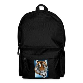 Bengal tiger - Backpack - black - Front