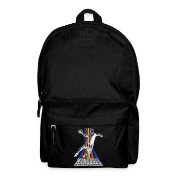 Handball Handball Player Handball Player Vintage Retro - Sac à dos - noir - Devant