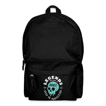 2002 anniversary skull 21 years - Backpack - black - Front