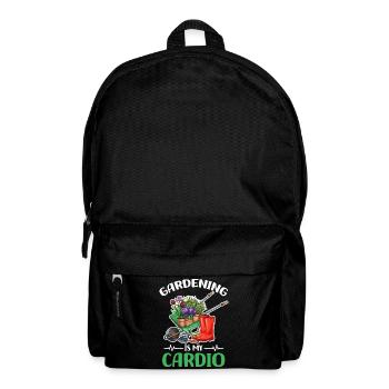 Hobbygärtner Geschenke | Zimmerpflanzen Monstera - Rucksack - Schwarz - Vorne