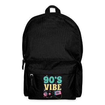 90er Jahre - Rucksack - Schwarz - Vorne
