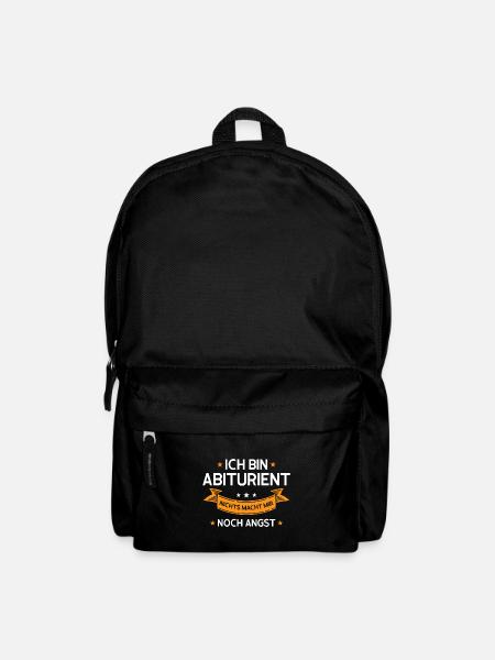 Abitur Abschluss Abiturient Geschenk - Rucksack - Schwarz