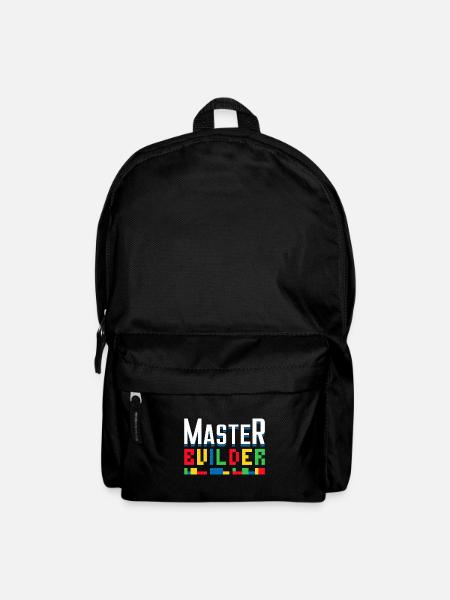 Master Builder Blocs de construction Briques Constructeurs Jouets - Sac à dos - noir