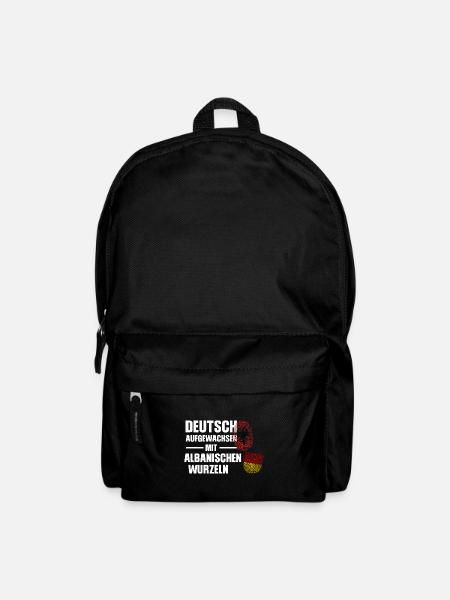 Deutsch Albanisch Albanisch Geschenk - Rucksack - Schwarz