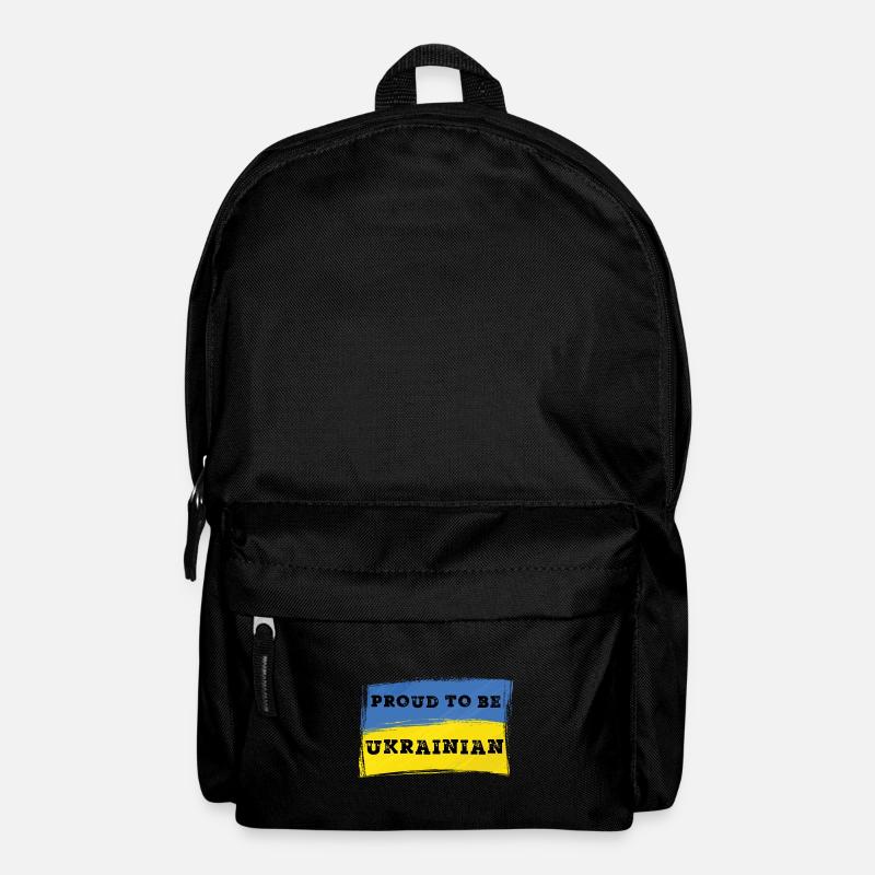 Stolz, Ukrainer zu sein - Ukraine - Rucksack - Schwarz