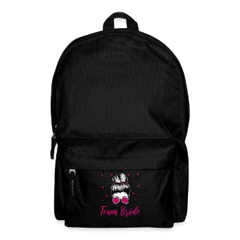 Enterrement de vie de jeune fille de l’équipe Bride - Sac à dos - noir - Devant