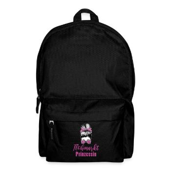 Flohmarkt Trödelmarkt Frauen - Rucksack - Schwarz - Vorne