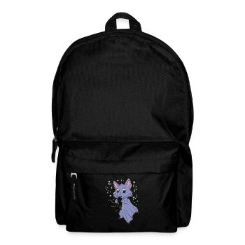 Chauve-souris Kawaii - Sac à dos - noir - Devant