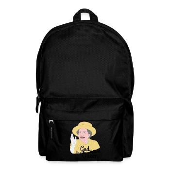 Queen Elizabeth II - Backpack - black - Front