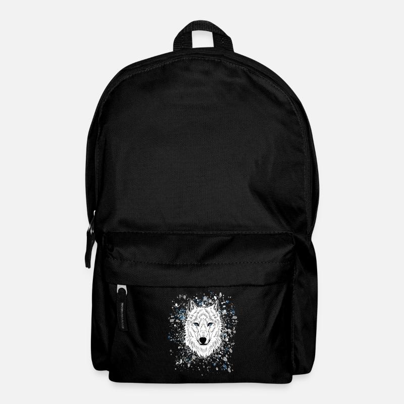 Polarwolf - Rucksack - Schwarz