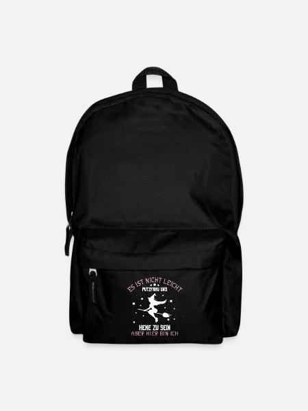 ES IST NICHT LEICHT PUTZFRAU UND HEXE ZU SEIN ABER - Rucksack - Schwarz