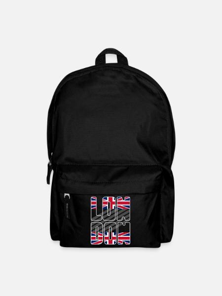 Londres, Angleterre, Royaume-Uni Voyage - Sac à dos - noir