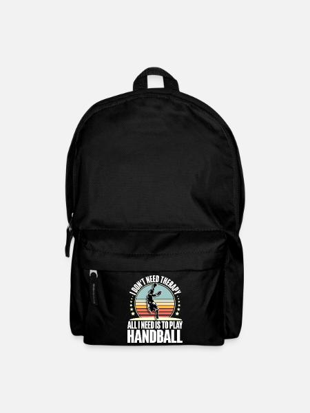 Handball Handballer - Rucksack - Schwarz